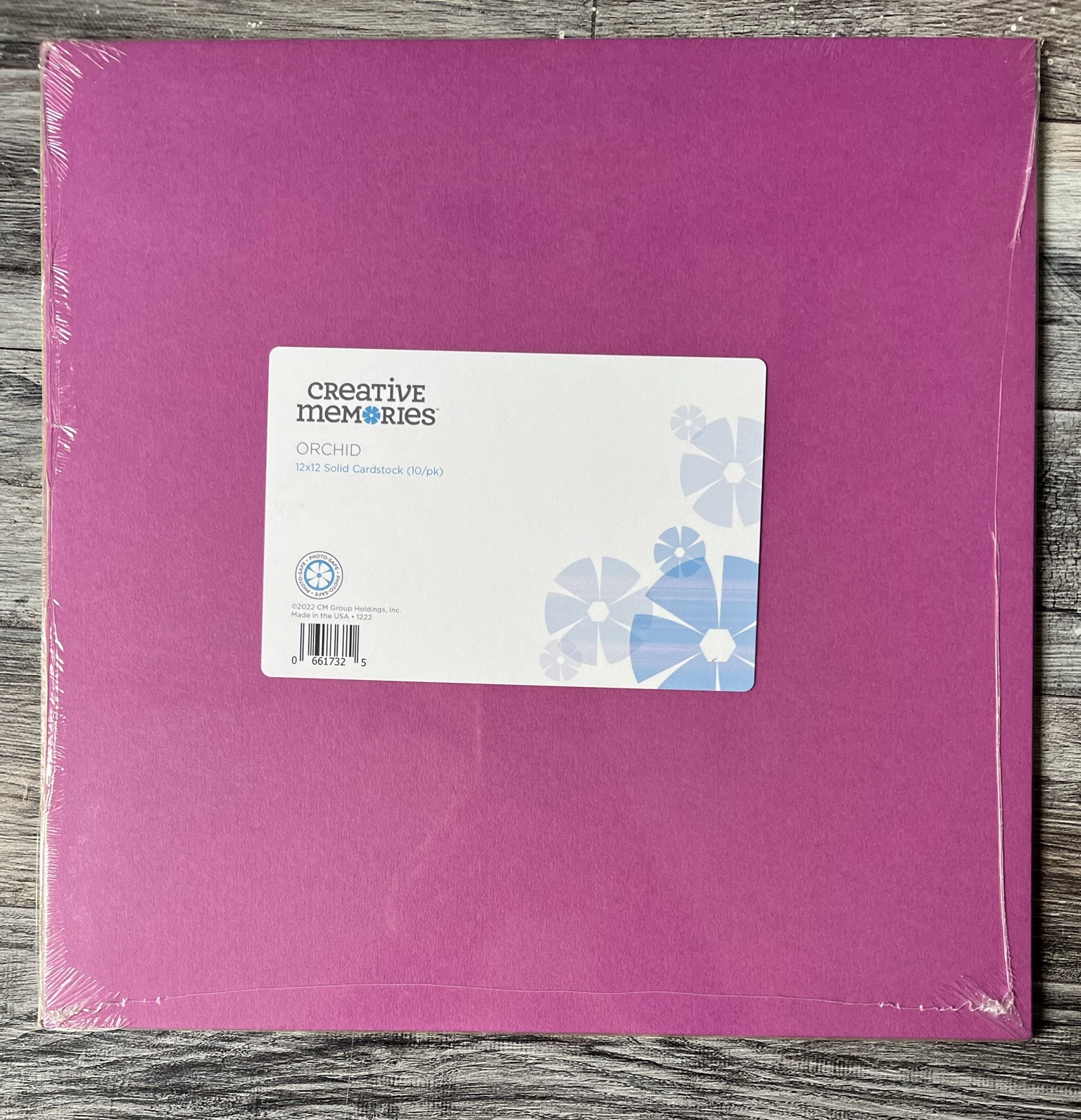 Orchid 12×12 Solid Cardstock Tessa Scrapbooks