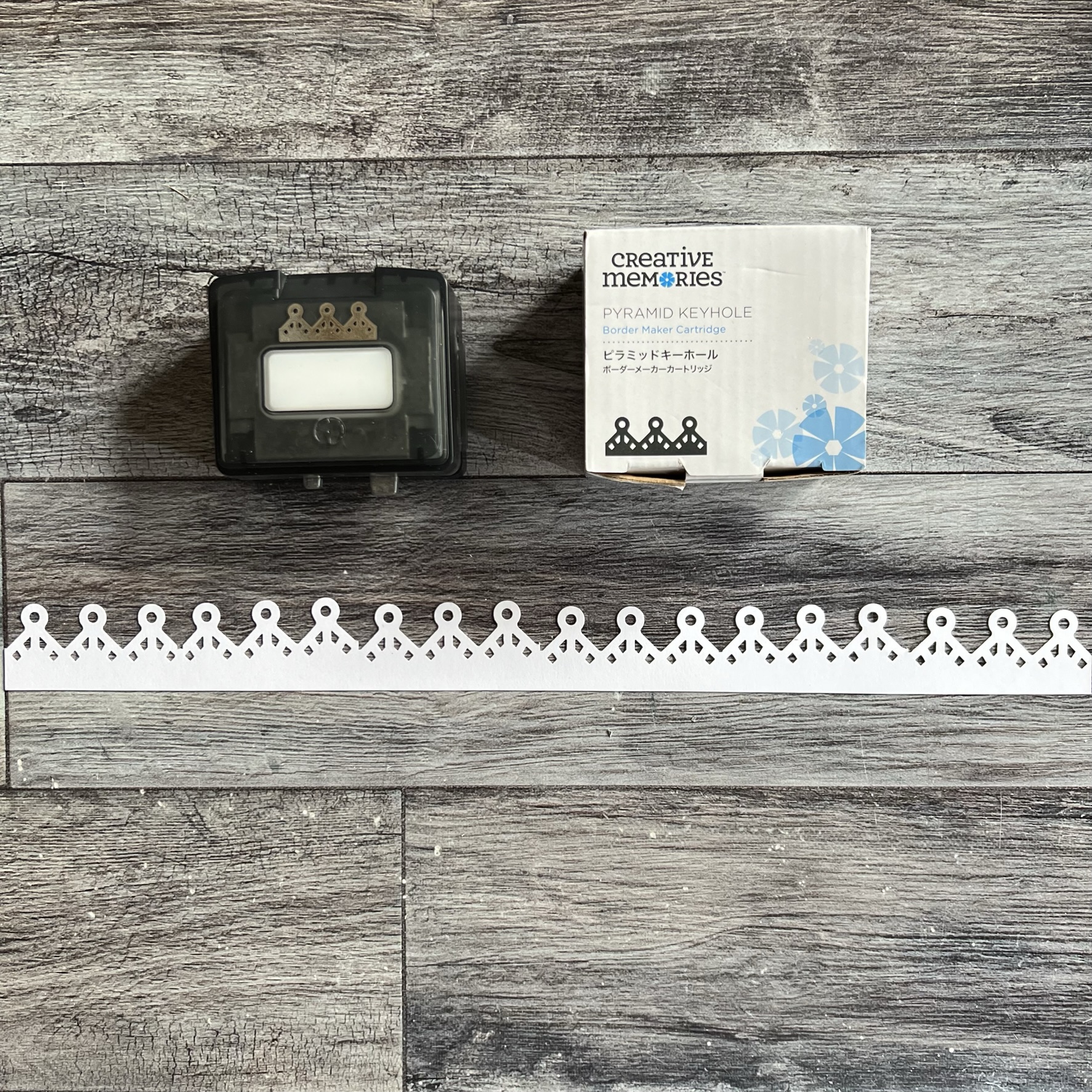 Pyramid Keyhole Border Maker Cartridge - Tessa Scrapbooks