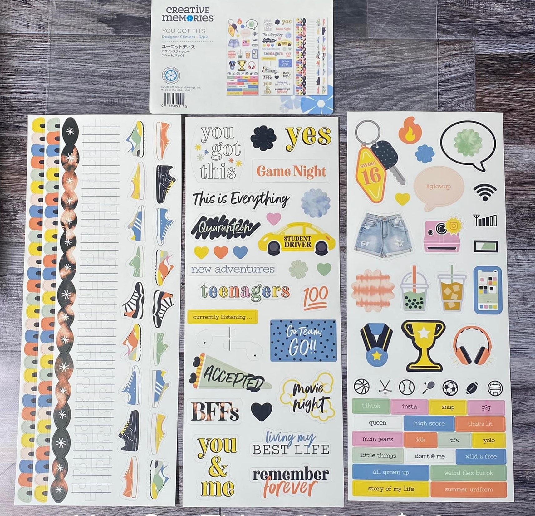 You Got This Stickers - Tessa Scrapbooks