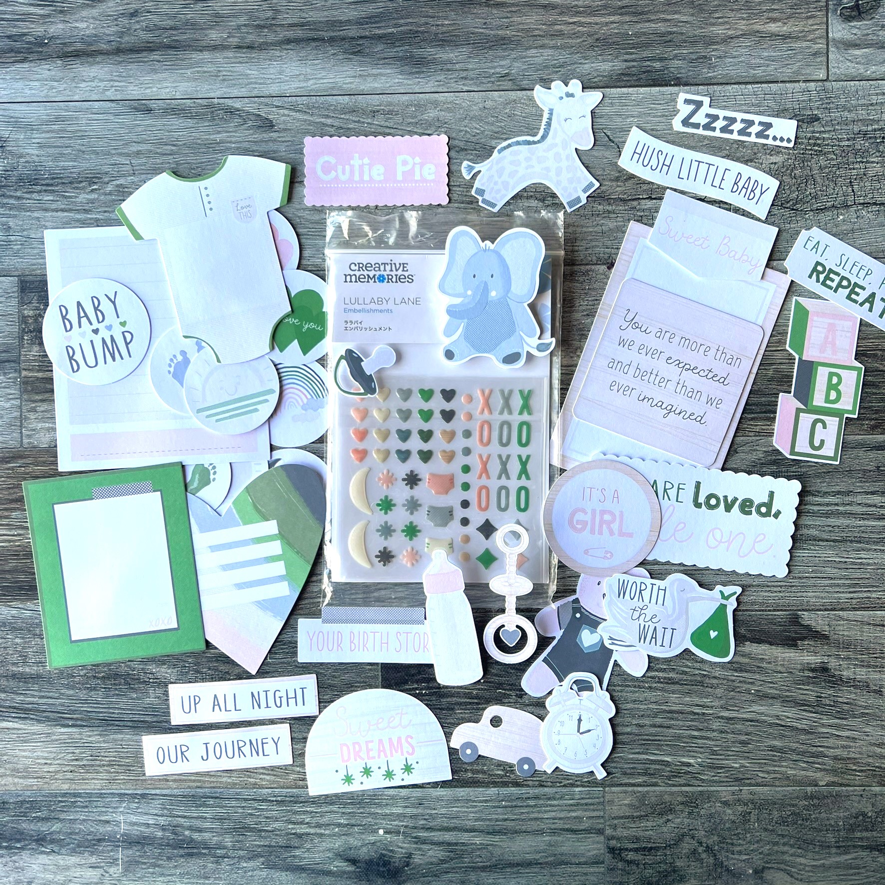 Lullaby Lane Boy Bundle Tessa Scrapbooks