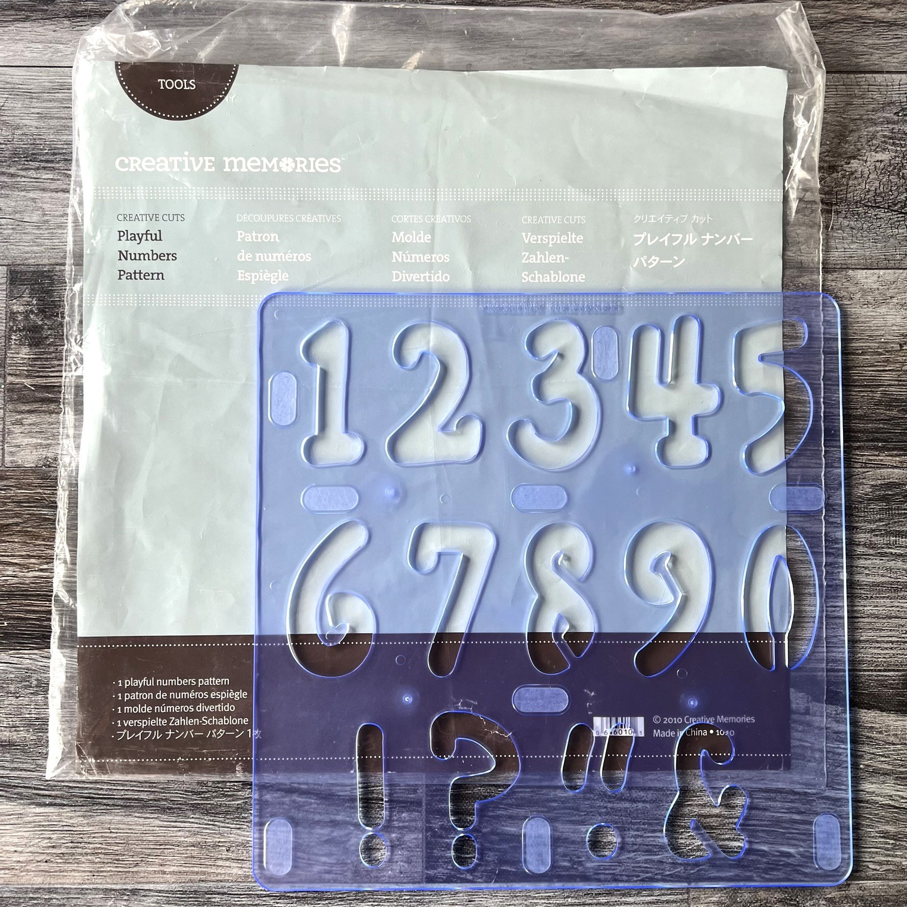 Simple Paper Collection Numbers Playful Numbers Pattern-Creative Cuts Collection - Tessa Scrapbooks