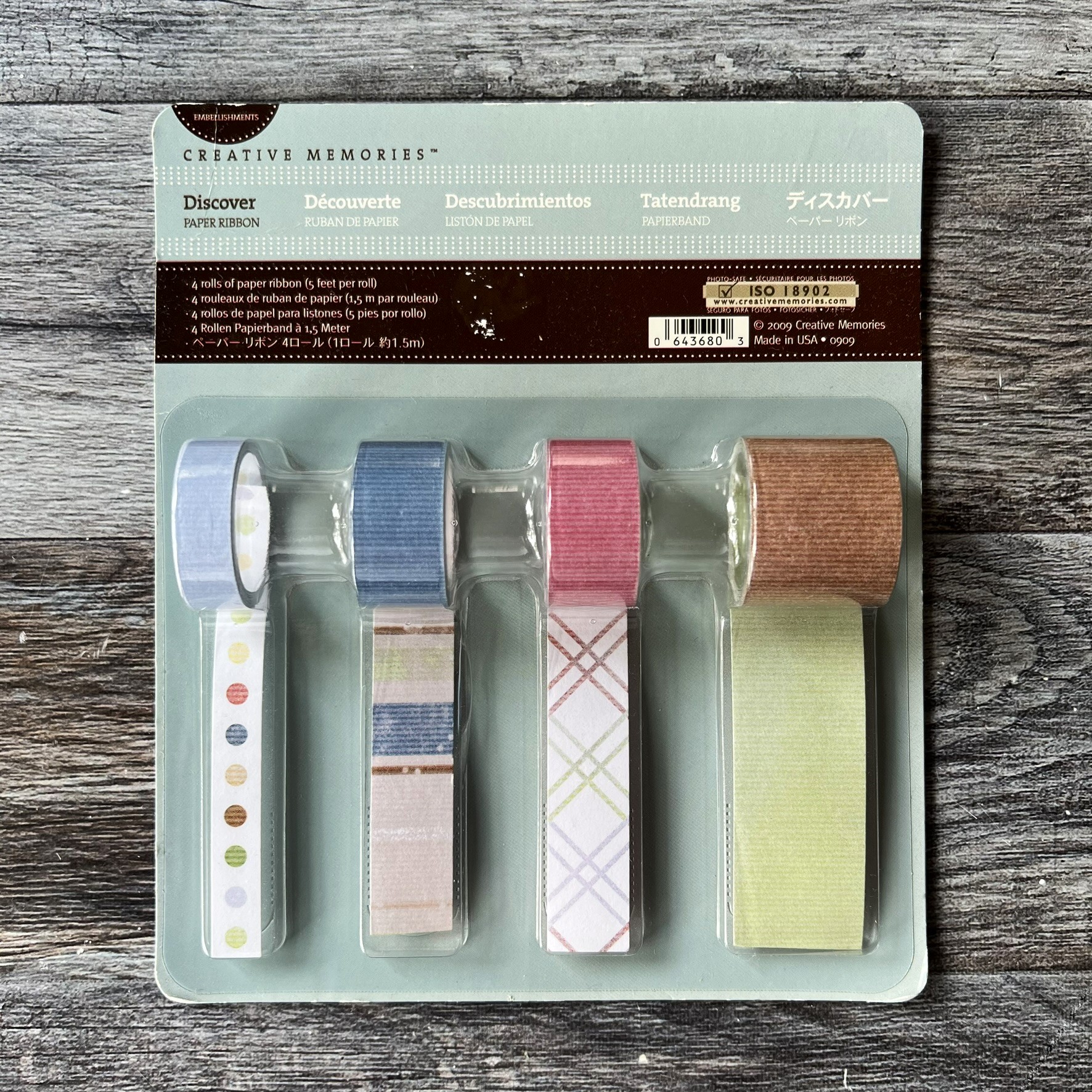 Discover Paper Discover Paper Ribbon - scratch/dent - Tessa Scrapbooks