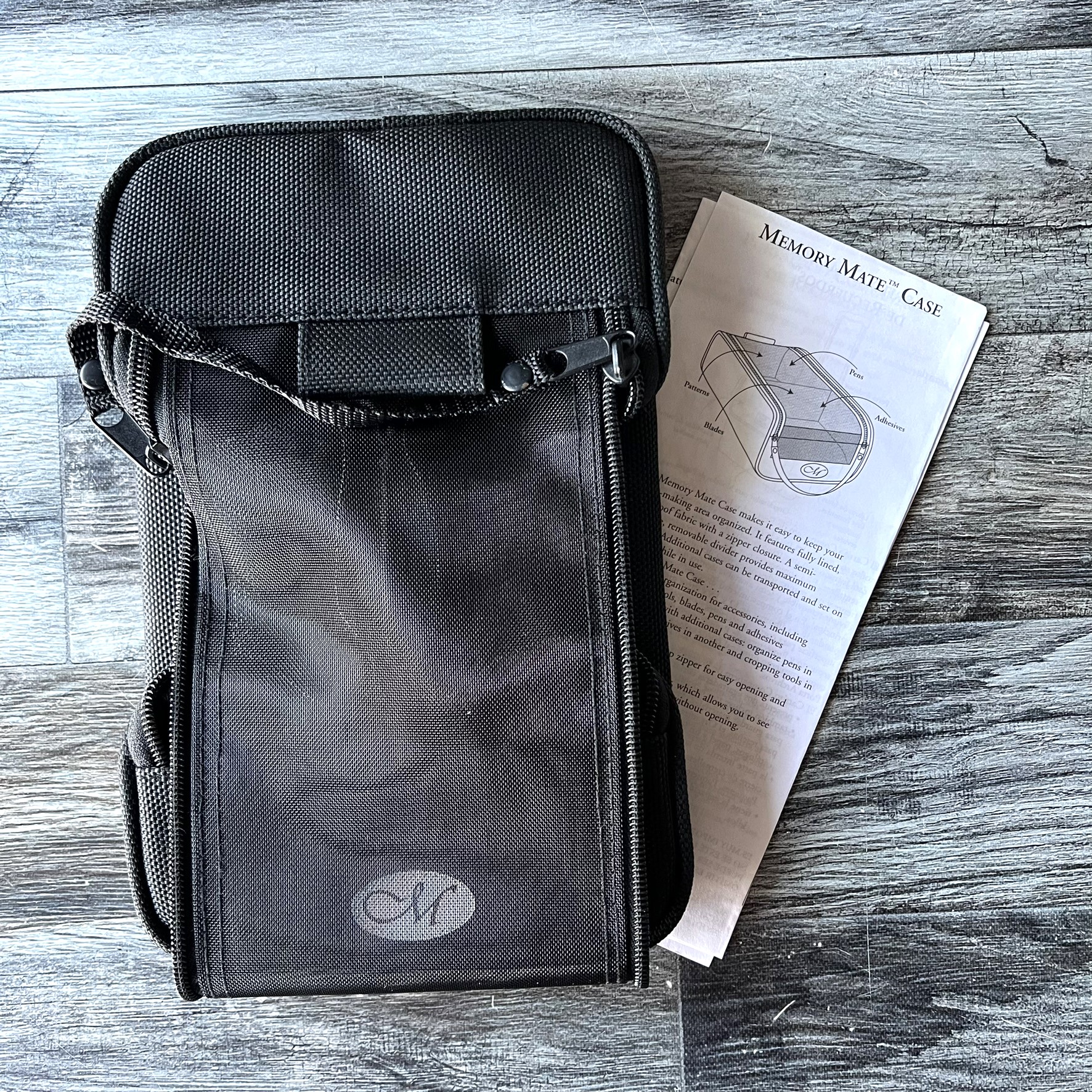 Black Memory Mate Case by Creative Memories - NEW - Tessa Scrapbooks