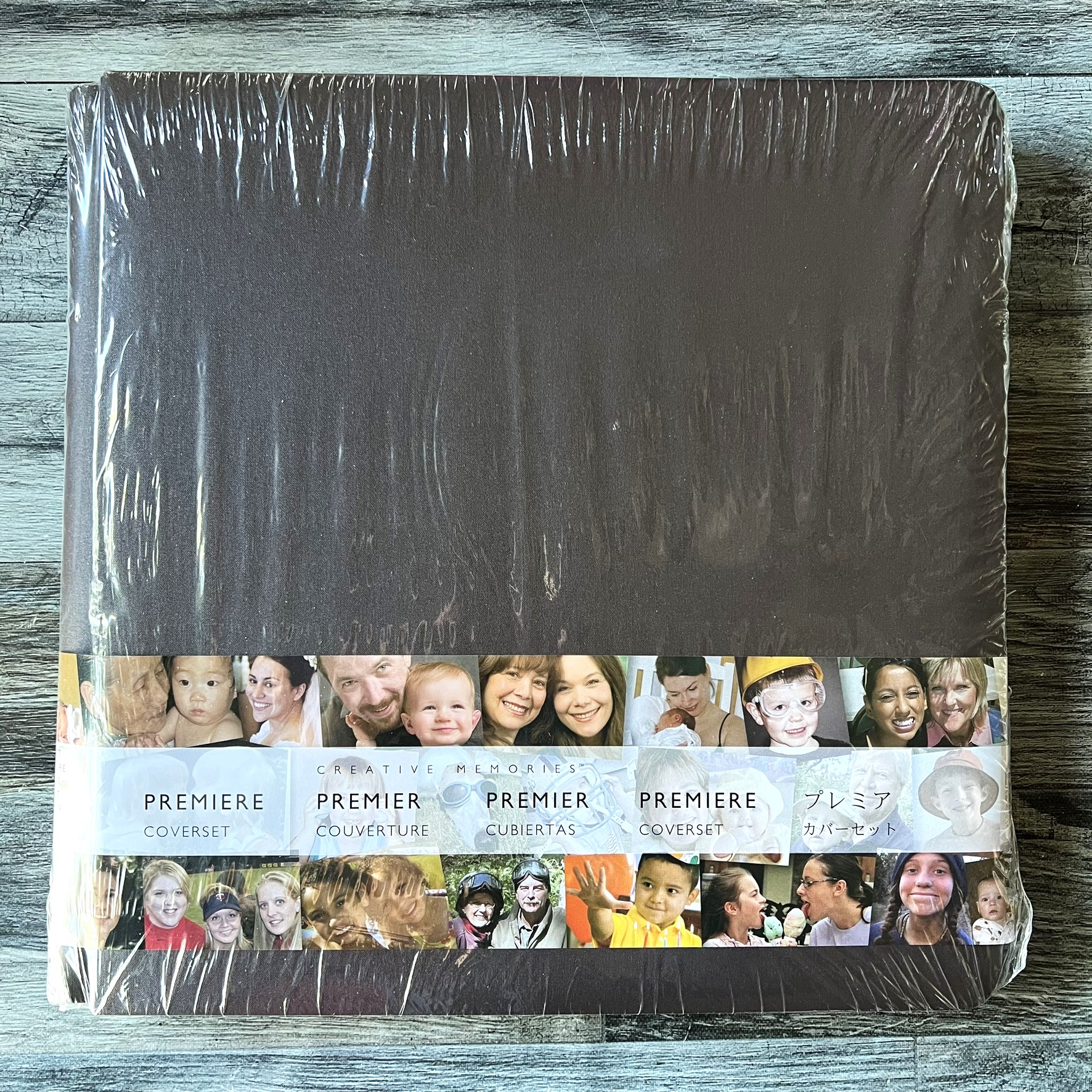 新品＊Creative Memories 12インチアルバム＋台紙＋台紙カバー Creative Memories 12x12 Christmas Spirit Green Foil Coverset Album