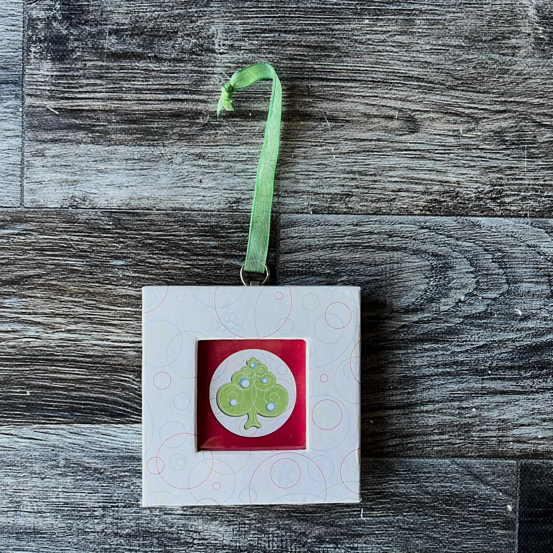 Tree Frame Mini Ornament by Creative Memories - Tessa Scrapbooks
