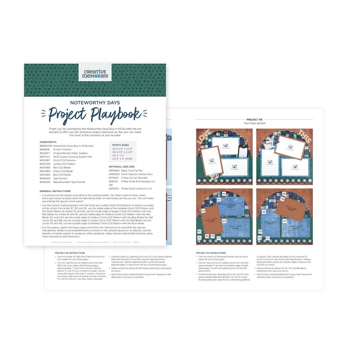 Noteworthy Days Project Playbook Tessa Scrapbooks