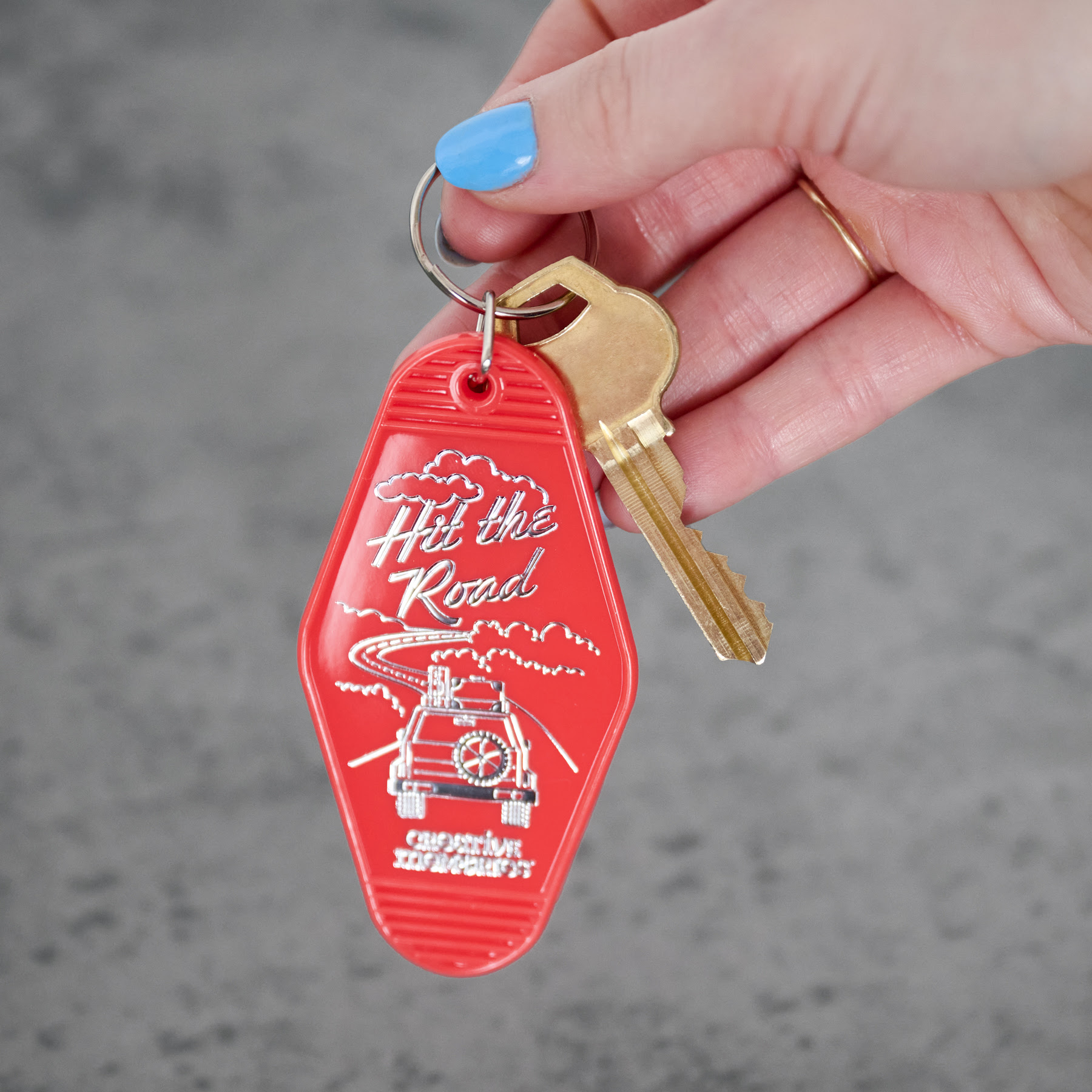 Road Rippers Keychains Hit the Road Key Chain - Tessa Scrapbooks