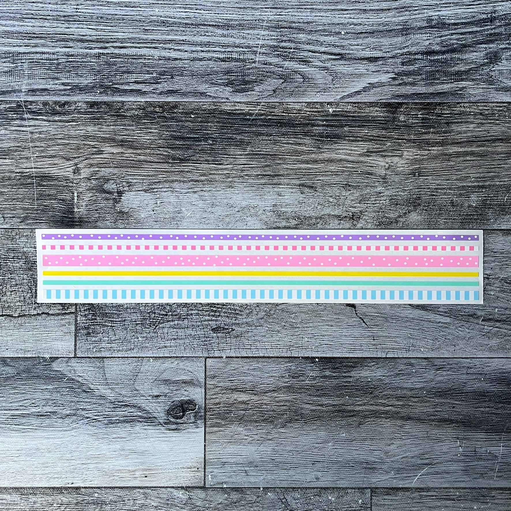 Mrs. Grossman's Pastel Borders Sticker Strip - Tessa Scrapbooks