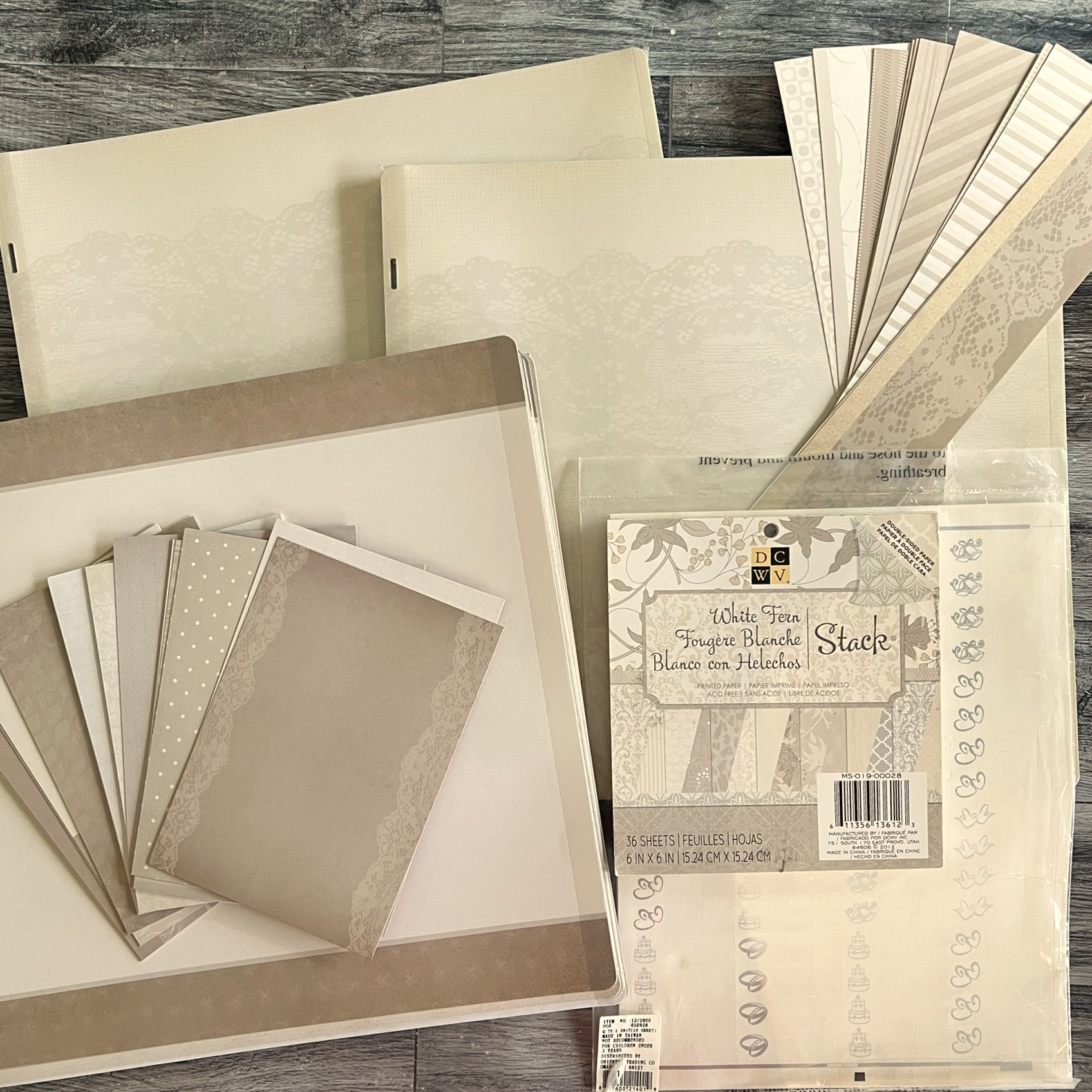 Mat Stack Neutral Lot of 12x12