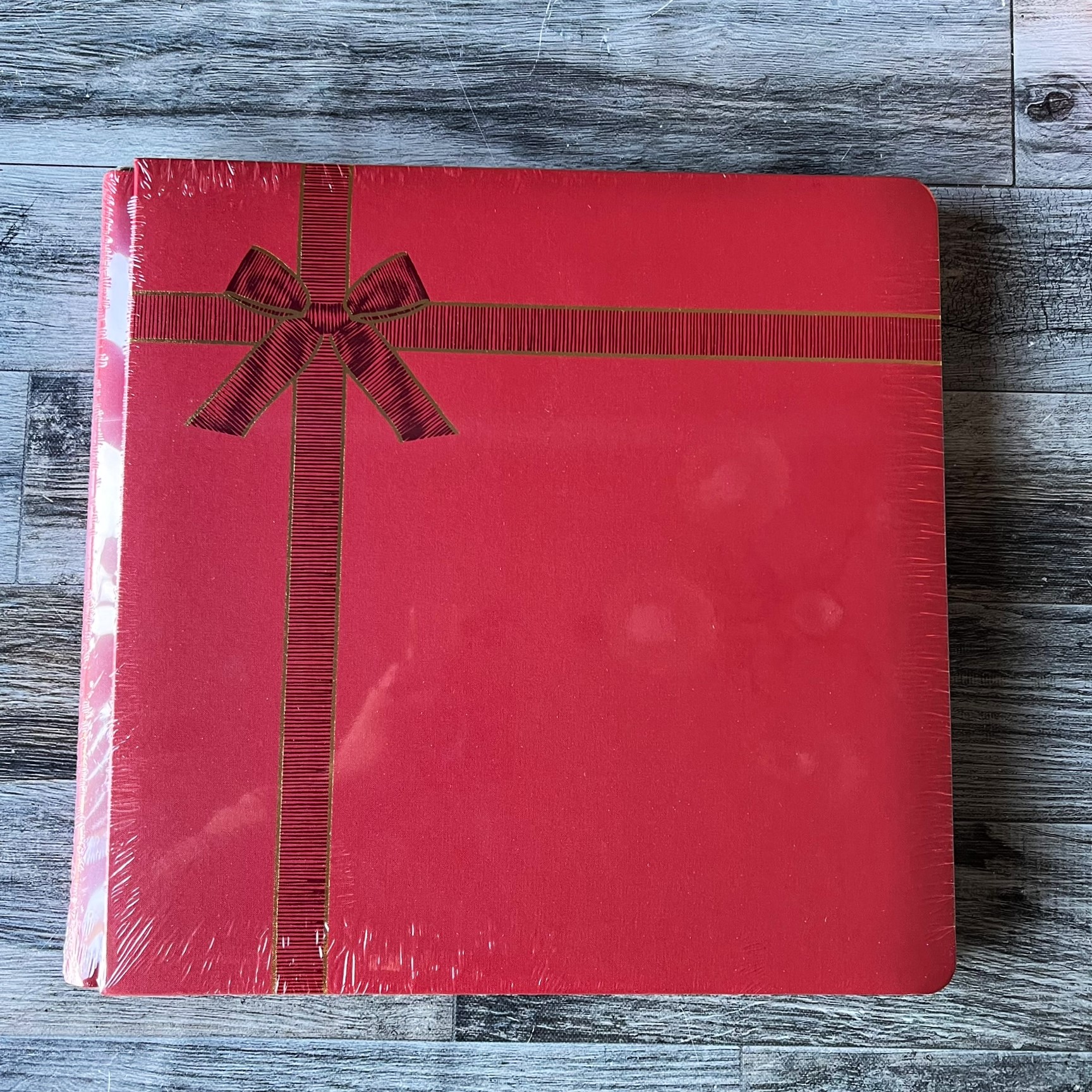 Rose Red Ribbon True 12x12 Album Cover - Rose Red - Tessa Scrapbooks