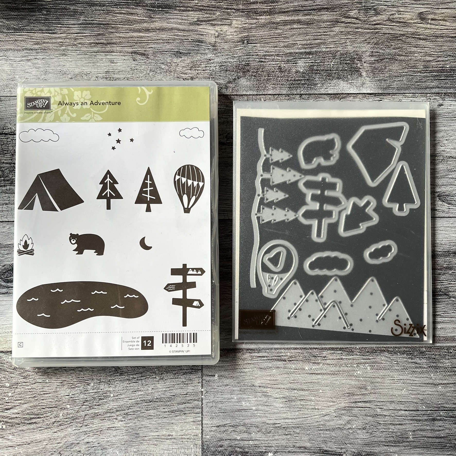 Always an Adventure Stamp & Die Cut Set by Stampin' Up - Tessa Scrapbooks