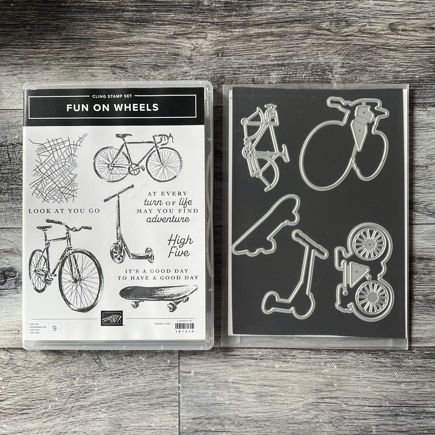 Fun on Wheels Stamp & Die Cut Set by Stampin' Up - Tessa Scrapbooks