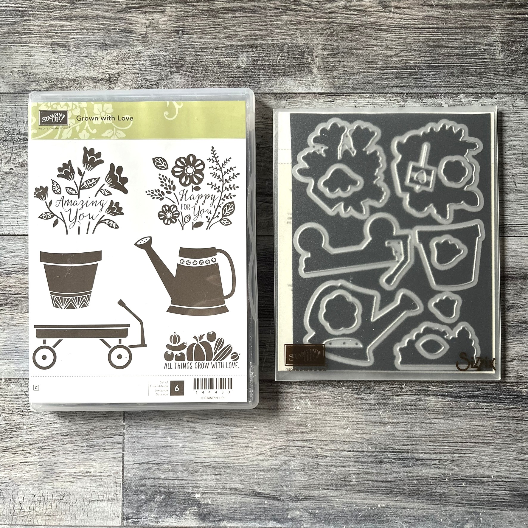 Grown with Love Stamp & Die Cut Set by Stampin' Up - Tessa Scrapbooks
