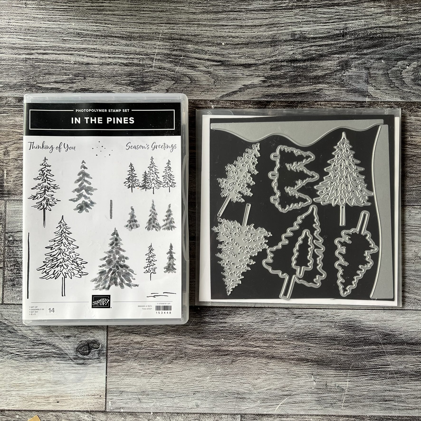 In the Pines Stamp & Die Cut Set by Stampin' Up - Tessa Scrapbooks