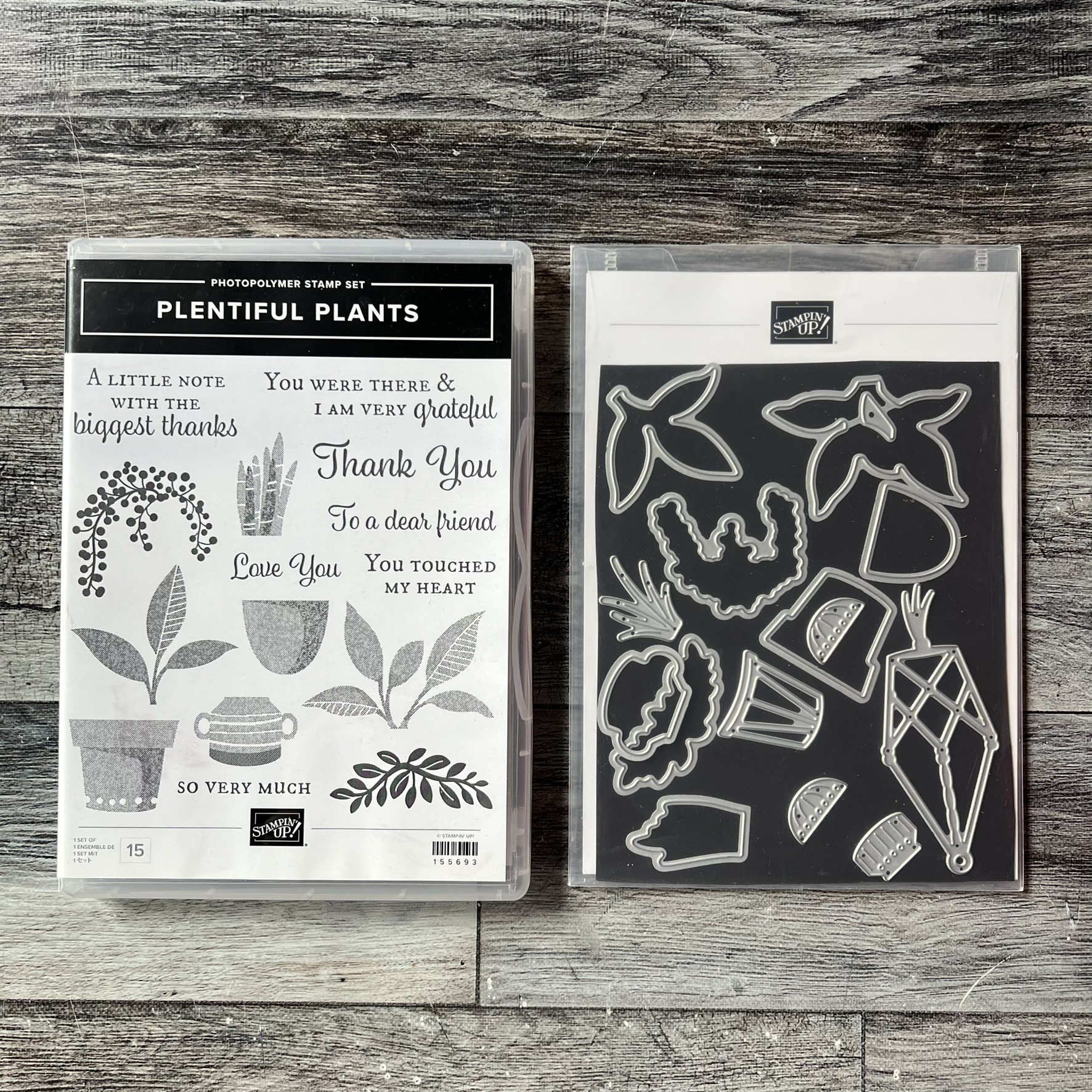 Plentiful Plants Stamp & Die Cut Set by Stampin' Up - Tessa Scrapbooks