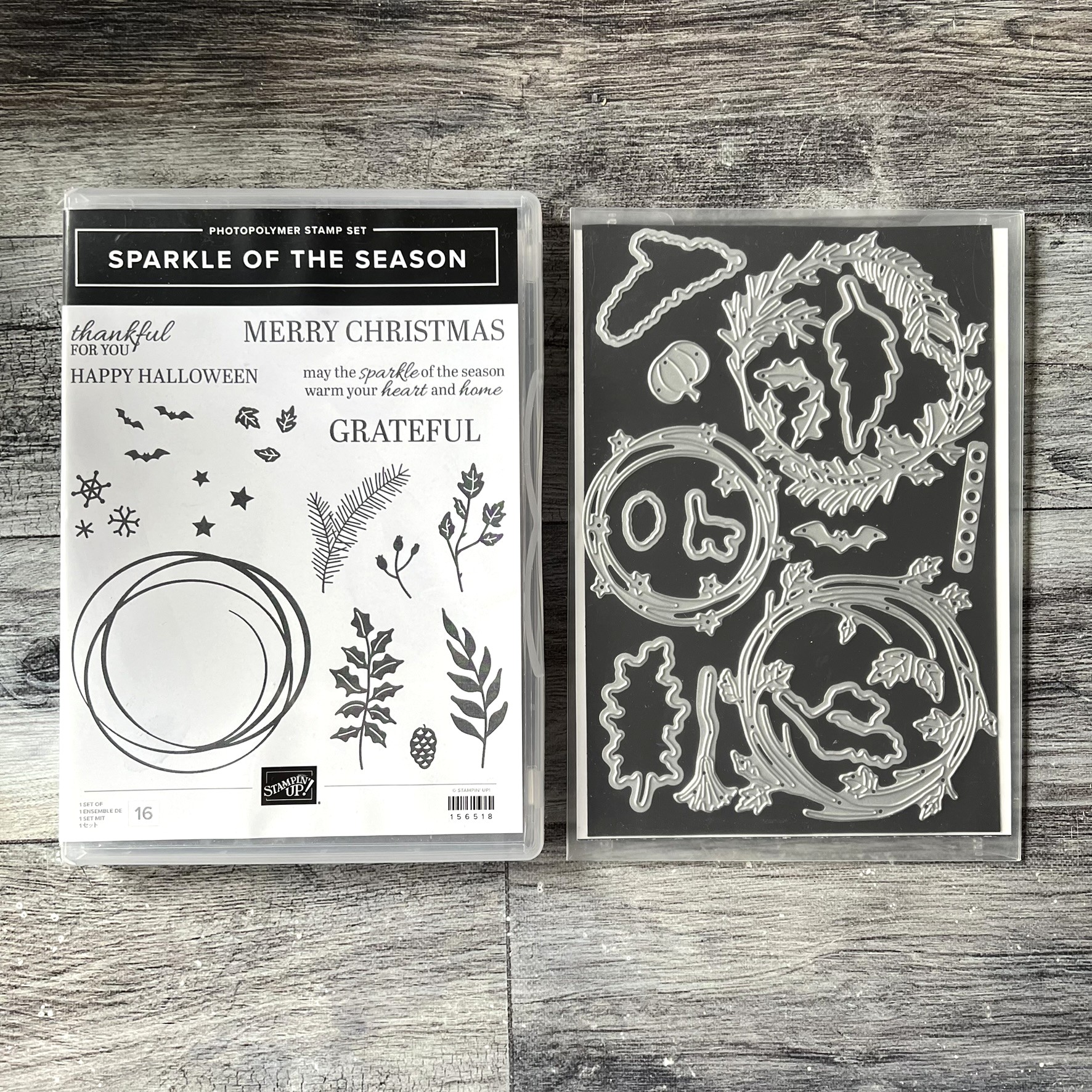 Sparkle of the Season Stamp & Die Cut Set by Stampin' Up - Tessa Scrapbooks