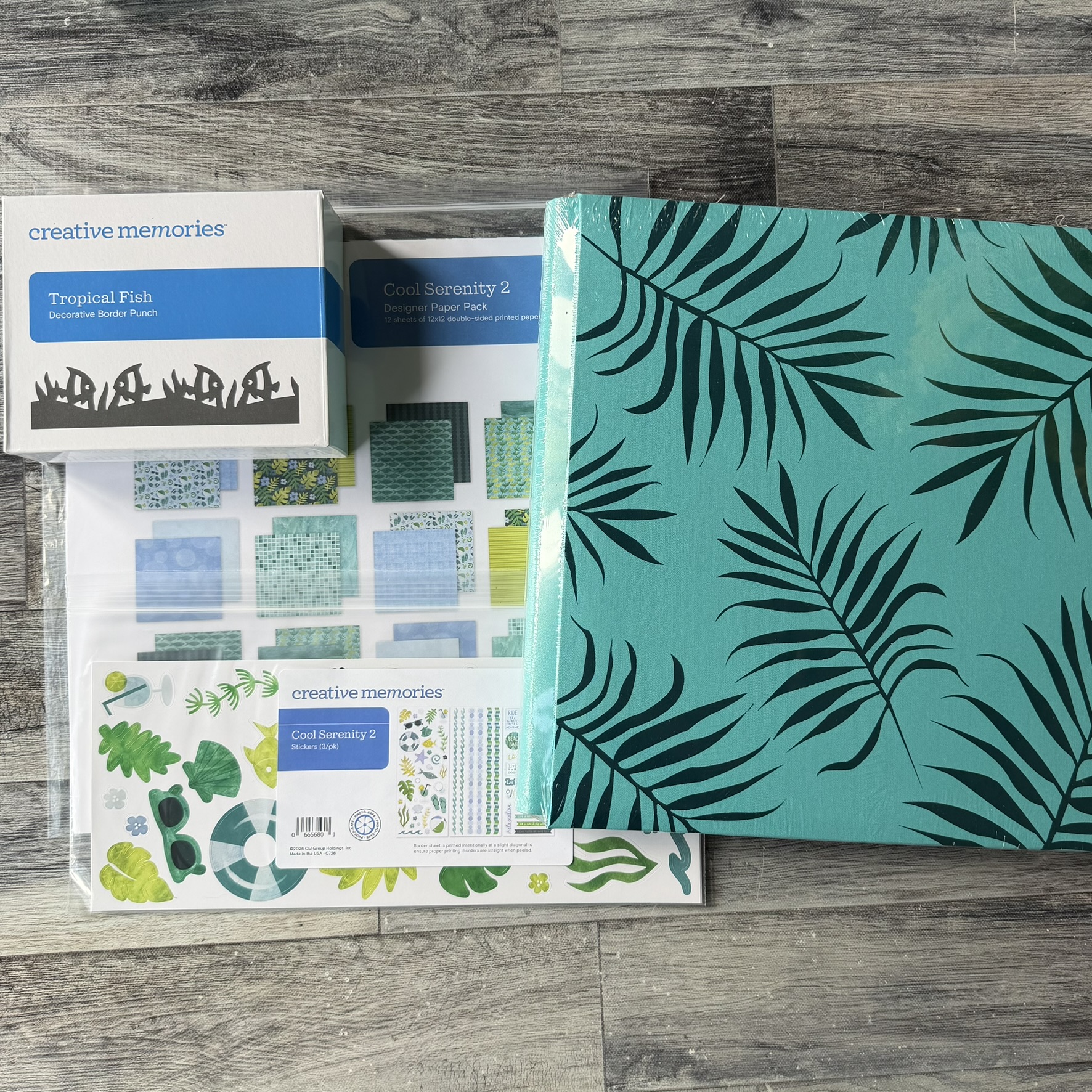 Cool Serenity 2 - Paper & Punch & Album - Tessa Scrapbooks